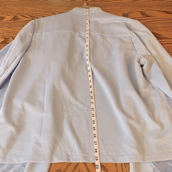 Allison Daily Plus baby blue dress jacket with pockets - Picture 5 of 13